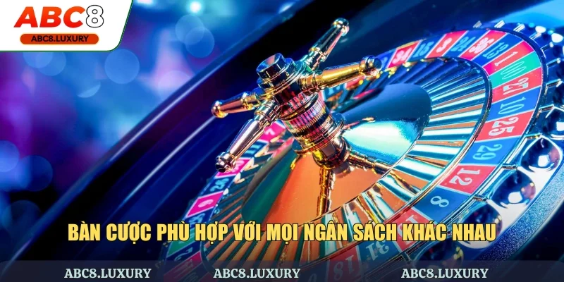 Bàn cược phù hợp với mọi ngân sách khác nhau