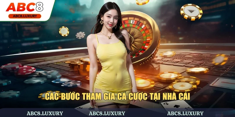 Quy trình tham gia giải trí tại trang chủ ABC8
