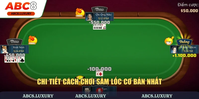 Chi tiết cách chơi sâm lốc cơ bản nhất
