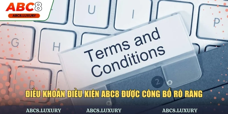 Điều khoản điều kiện ABC8 được công bố rõ ràng