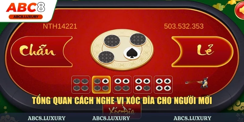 Tổng quan cách nghe vị xóc đĩa cho người mới